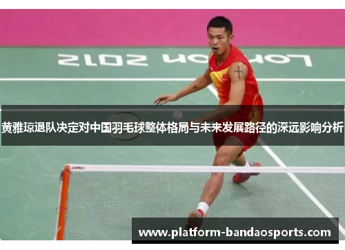 黄雅琼退队决定对中国羽毛球整体格局与未来发展路径的深远影响分析